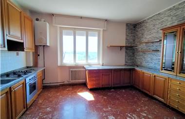 soggiorno con cucina a vista